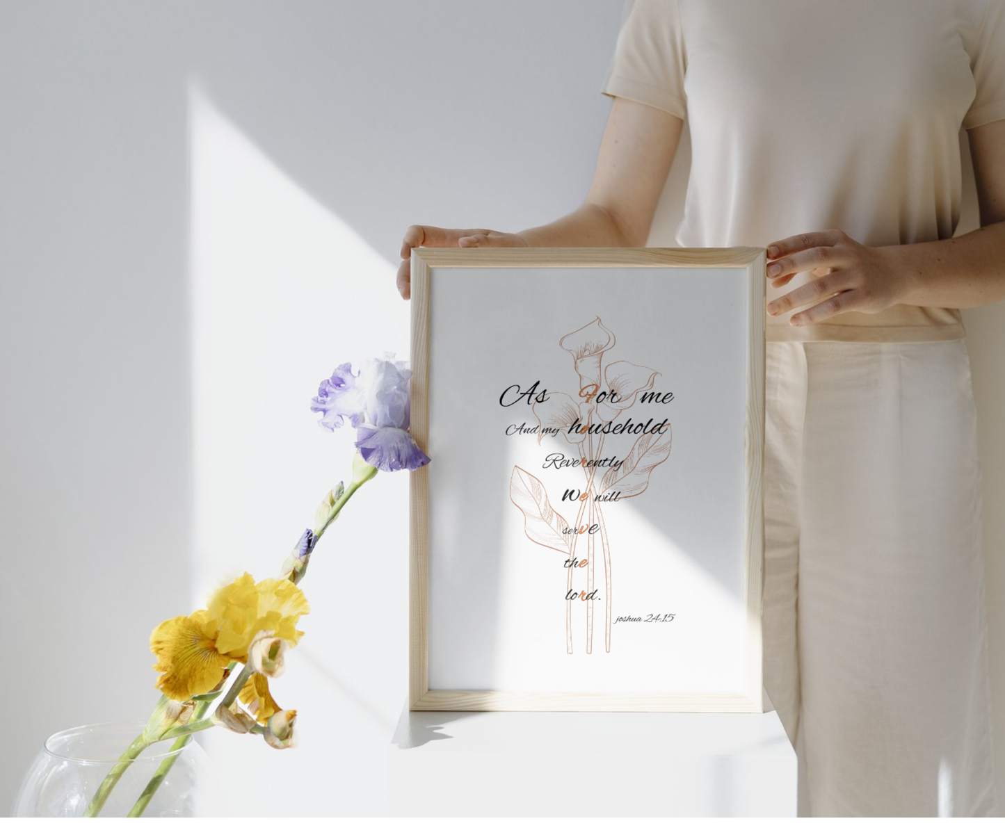 Forever – Framed Photo Paper Poster | Inspirational Christian Wall Art