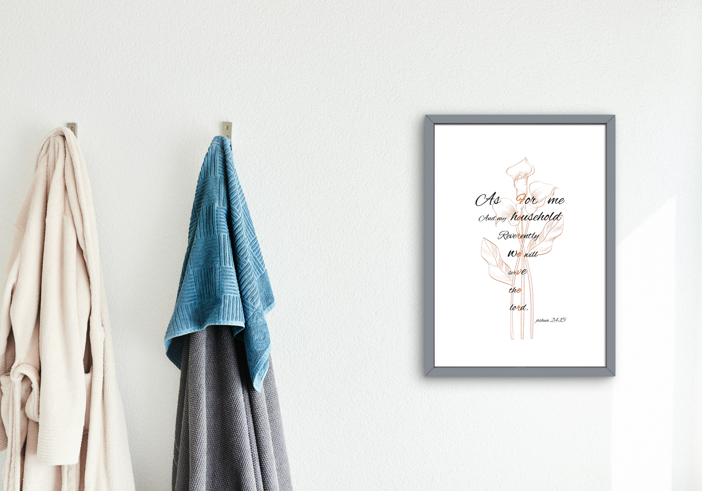 Forever – Framed Photo Paper Poster | Inspirational Christian Wall Art