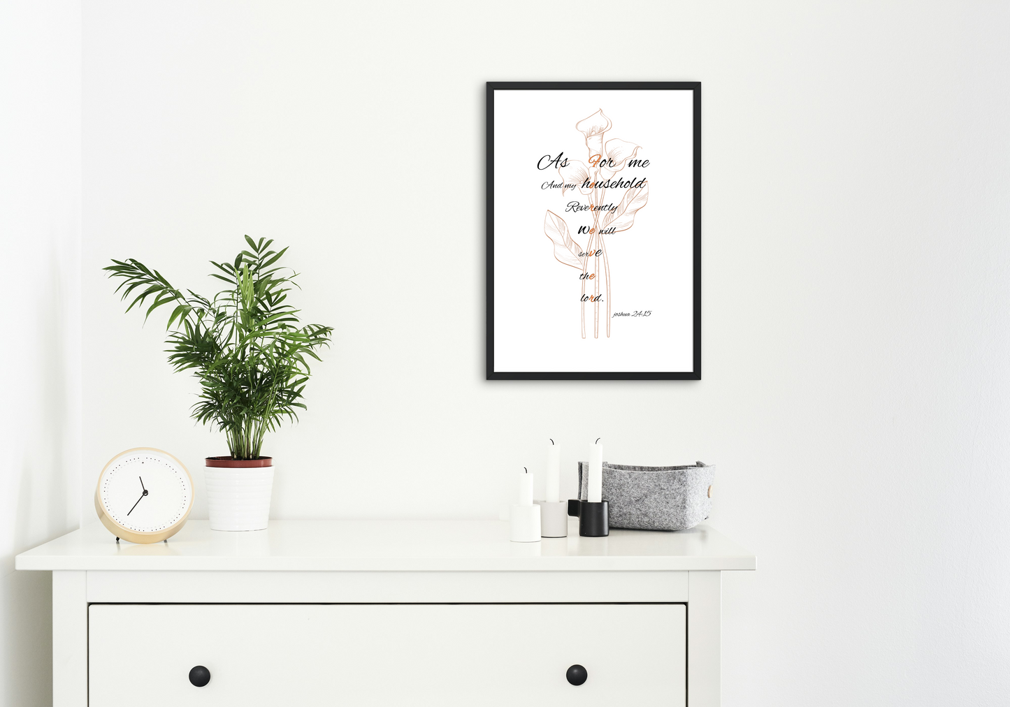 Forever – Framed Photo Paper Poster | Inspirational Christian Wall Art