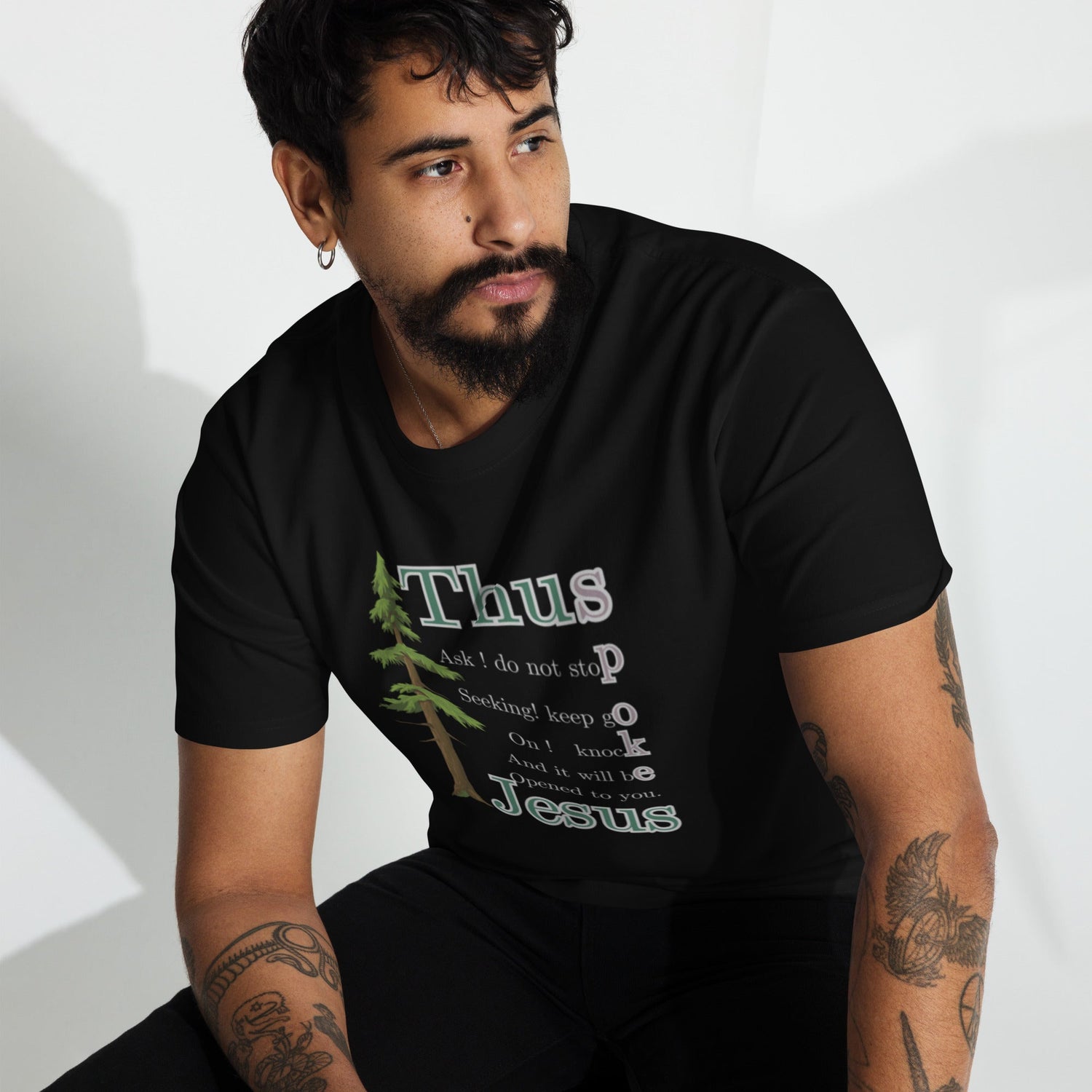T-shirts- The essence worn